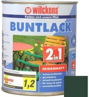 Wilckens Farben Acryl-Buntlack Buntlack 2in1 Lack, seidenmatt, Moosgr&uuml;n (RAL...