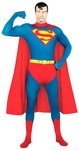 Rubie&acute;s Kost&uuml;m Superman Ganzk&ouml;rperanzug, Original lizenziertes 'Superman' Kost&uuml;m