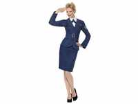 Smiffys Kostüm Retro Air Force Pilotin