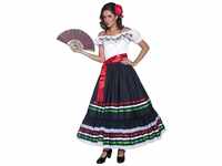 Smiffys Kostüm Mexikanische Senorita Kostüm
