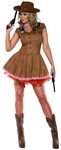 Rubies Niederlande b.v. Kost&uuml;m Cowgirl Damenkost&uuml;m Western braun-rot