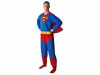 Rubies Kostüm Superman Onesie, Original lizenzierter Kostümoverall für echte