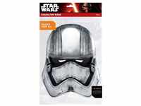 Rubies Verkleidungsmaske Star Wars 7 Captain Phasma Pappmaske, Einfache Maske im