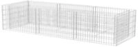 vidaXL Hochbeet Gabionen-Hochbeet Stahl 270&times;90&times;50 cm (1 St)