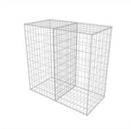 vidaXL Gartenzaun Gabionenkorb Stahl 100&times;50&times;100 cm, (1-St)