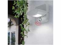 WOFI Außen-Wandleuchte, LED-Leuchtmittel fest verbaut, Warmweiß, LED Wand...