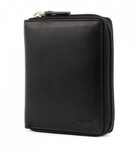bugatti Geldb&ouml;rse Zip Wallet, aus echtem Leder mit RFID-Blocker Schutz