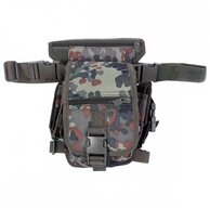 MFH G&uuml;rteltasche Hip Bag, flecktarn, Bein- und G&uuml;rtelbefestigung