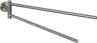 WENKO Handtuchhalter Bosio, mit 2 Handtuchstangen