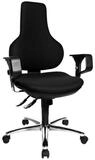 TOPSTAR Schreibtischstuhl Ergo Point SY Deluxe, mit Armlehnen, Bandscheibensitz,