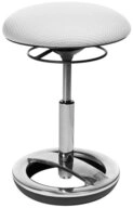 TOPSTAR Sitzhocker 1 Fitness-Hocker SITNESS BOB Hocker - wei&szlig; (1 St), Patent by