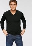 OLYMP V-Ausschnitt-Pullover OLYMP Strick Casual klassischer Strickpullover