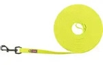 TRIXIE Schleppleine Easy Life Schleppleine - neongelb - 10 m/17 mm, Gurtband...