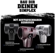 Halder KG Hammer Schonhaer SIMPLEX L330 Kopf-D.40 HO Superplast.wei&szlig;/TPE-soft...