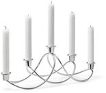 Georg Jensen Kerzenhalter Harmony Edelstahl