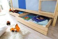 Ticaa Schubkasten (Set, 2 St), mit bel&uuml;fteter Bodenplatte