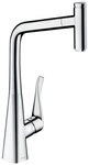 hansgrohe K&uuml;chenarmatur hansgrohe 320 Metris Select M71, ausziehbarer Auslauf