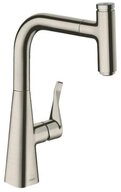 hansgrohe K&uuml;chenarmatur hansgrohe 240 Metris Select M71, ausziehbarer Auslauf