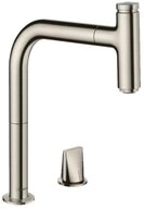hansgrohe K&uuml;chenarmatur hansgrohe Zweilochbatterie 200 Metris Select M71,