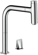 hansgrohe K&uuml;chenarmatur hansgrohe Zweilochbatterie 200 Metris Select M71,