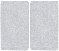 WENKO Herd-Abdeckplatte Universal Modell Transparent, Glas, (Set, 2 tlg),