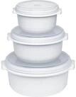 Emsa Mikrowellenbeh&auml;lter Emsa Microwellen-Starter-Set, 3-teilig, (3-tlg)