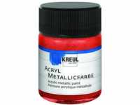 Kreul Künstlerstift Kreul Acryl Metallicfarbe rot 50 ml