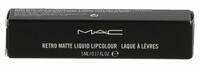MAC Lippenstift Retro Matte Liquid Lipcolour 5ml - Topped With Brandy