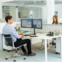 FELLOWES Monitor-Halterung Doppel-Monitorarm horizontal Professional Series