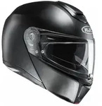 HJC Motorradhelm HJC RPHA 90 Semi Matt schwarz Klapphelm (1er Set), klapphelm