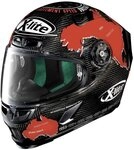 X-lite Motorradhelm X-803 Ultra Carbon Checa Integral Helm, Notfallsystem-Polsterung