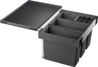 Blanco M&uuml;lltrennsystem Flexon II 60/4, Kunststoff, Stahlblech, 600 mm Untermass