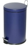 ALCO Papierkorb Tretabfalleimer mit Kunststoffeinsatz 20 Liter blau