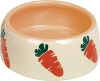 Nobby Futternapf Nobby Keramik Futtertrog CARROT beige orange &Oslash;
