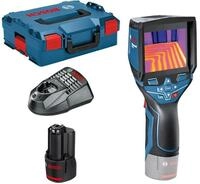 BOSCH W&auml;rmebildkamera Thermodetektor GTC 400 C, 12 V 1,5 Ah Li-Ion Akku