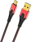 OEHLBACH USB 3.1 Anschlusskabel A/USB-C&trade; 3 m 9443 USB-Kabel, vergoldete