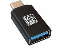 LC-Power LC-ADA-U31C - Adapter USB 2.0 C Stecker - schwarz USB-Adapter
