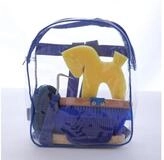 Kerbl Pferdeb&uuml;rste Kerbl Putz Rucksack blau Putzset Pflegeset Pferde Putzzeug