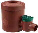 GARANTIA Regentonne Regensammler DN 68-100 mit Hahn braun inkl. Filtereinsatz