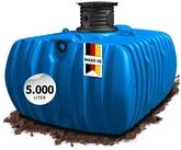 4rain Wasserreservoir FLAT L Flachtank 5000 Liter inkl. Schachtverl&auml;ngerung