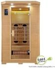 Artsauna Infrarotkabine Oslo, f&uuml;r 2 Personen, Hemlockholz, HiFi-System,...