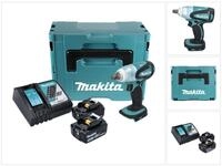 Makita Akku-Schlagschrauber DTW 251 RTJ Akku Schlagschrauber 18 V 230 Nm 1/2" + 2x