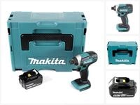 Makita Akku-Schlagschrauber DTD 152 T1J Akku Schlagschrauber 18V 165 Nm + 1x...