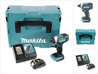 Makita Akku-Schlagschrauber DTD 152 RY1J 18V Li-Ion Akku Schlagschrauber im Makpac +