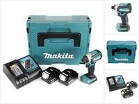 Makita Akku-Schlagschrauber DTD 153 RTJ 18 V Akku Brushless Schlagschrauber im...