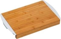 KESPER&reg; Schneidebrett, Bambus, Kunststoff, mit 2 Auffangschalen