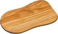 KESPER&reg; Schneidebrett Schneidebrett 35x20x1,2cm aus Olivenholz, Holz, Braun, (1-St)