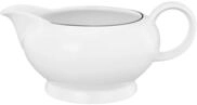Seltmann Weiden Sauciere Lido Black Line, Porzellan, (1-tlg), Schale, 0,50 l
