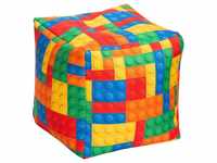 Sitting Point Cube Bricks bunt 60L
