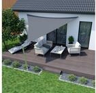 jarolift Sonnensegel Sonnensegel 3x3x3m dreieckig anthrazit UV-Schutz